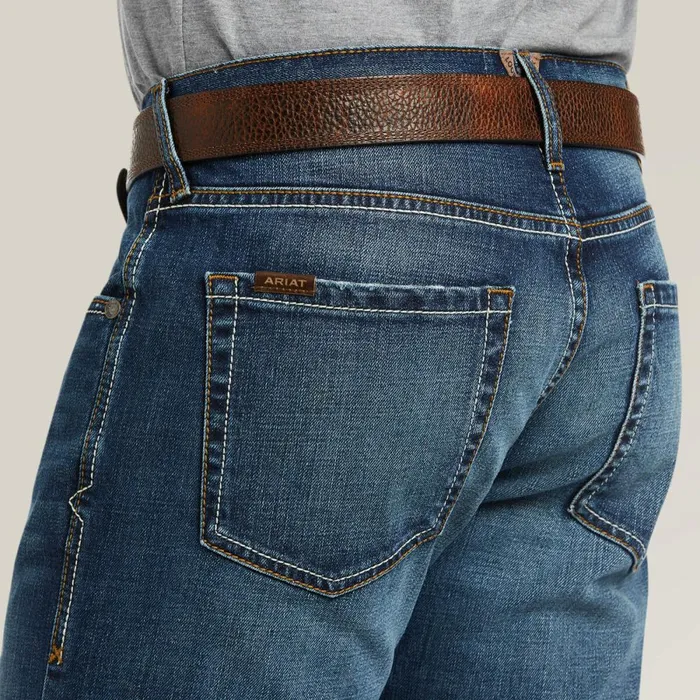 M5 Straight Stretch Madera Stackable Straight Leg Jean Heath Men Ariat Denim M5 Straight Stretch Madera Stackable Straight Leg Jean Heath Men Ariat Denim