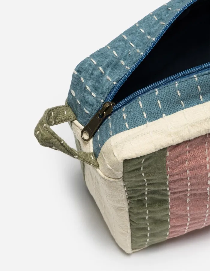 Maharishi Bags 1287 Patchwork Zipped Pouch Multi 8211 Men