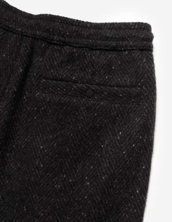Maharishi Hakama Pants 5334 Wool Hakama Track Pants Black 8211 Men