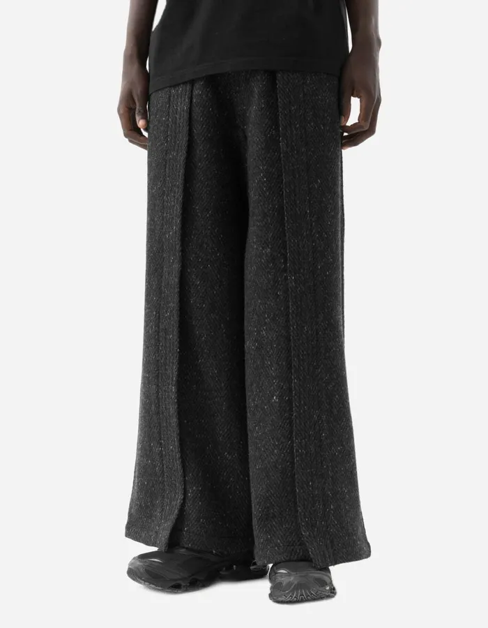 Maharishi Hakama Pants 5334 Wool Hakama Track Pants Black 8211 Men