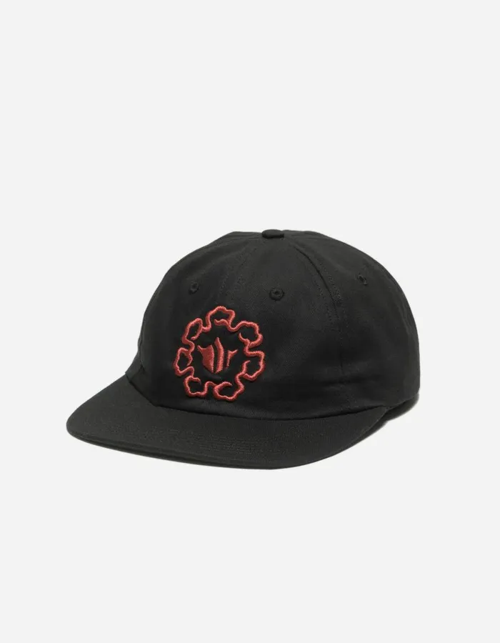 Maharishi Hats 1358 Spiral Temple Embroidered Cap Black 8211 Men
