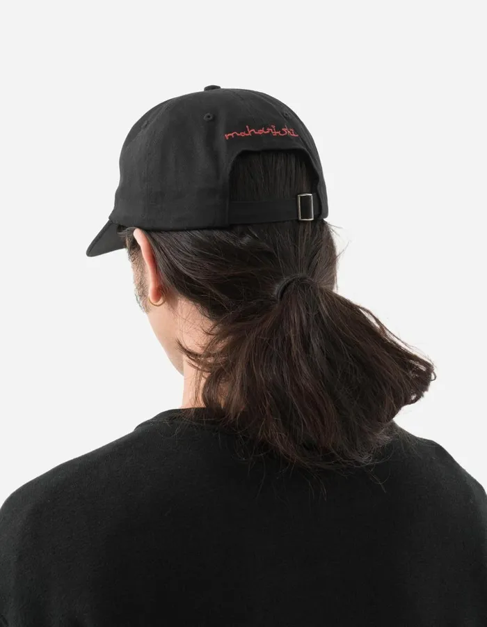 Maharishi Hats 1358 Spiral Temple Embroidered Cap Black 8211 Men