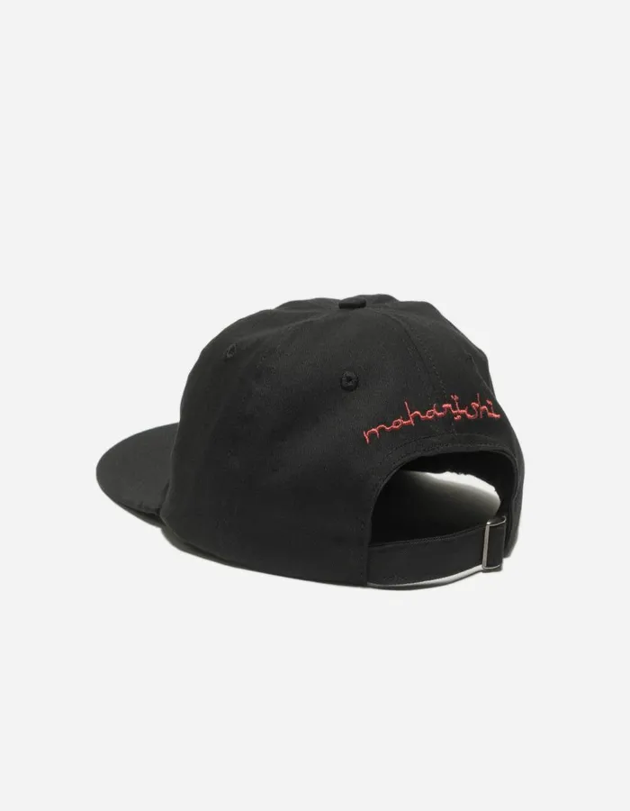 Maharishi Hats 1358 Spiral Temple Embroidered Cap Black 8211 Men