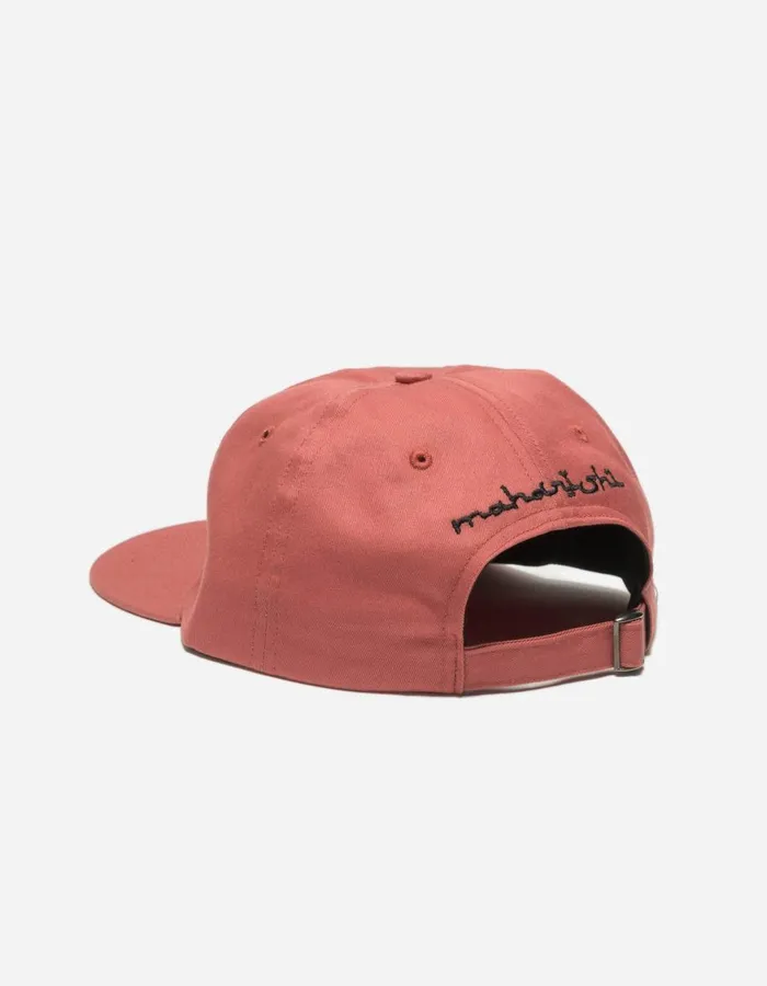 Maharishi Hats 1358 Spiral Temple Embroidered Cap Light Lama Red 8211 Men