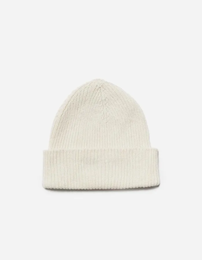 Maharishi Hats 1368 Maharishi Embroidered Beanie Ecru 8211 Men