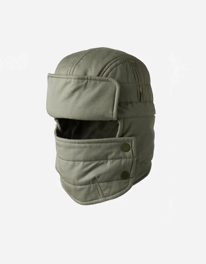 Maharishi Hats 1383 Padded Aviator Hat Olive 8211 Men