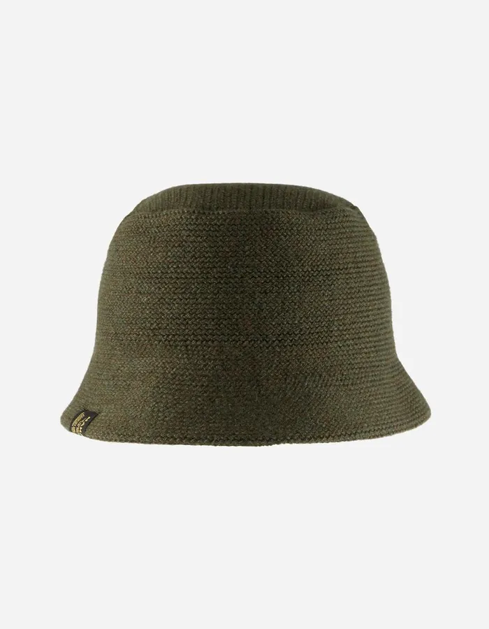 Maharishi Hats 1406 Maharishi Lambswool Bucket Hat Olive 8211 Men