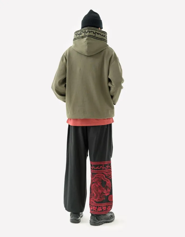 Maharishi Hooded Sweats 5241 Thar Desert Hooded Sweat Olive OG107F 8211 Men