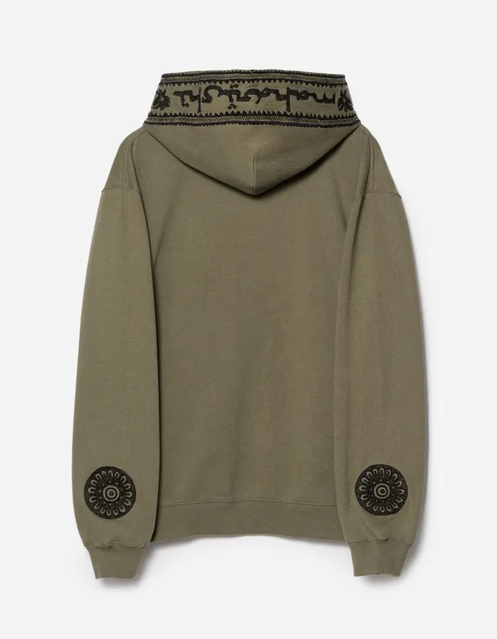 Maharishi Hooded Sweats 5241 Thar Desert Hooded Sweat Olive OG107F 8211 Men