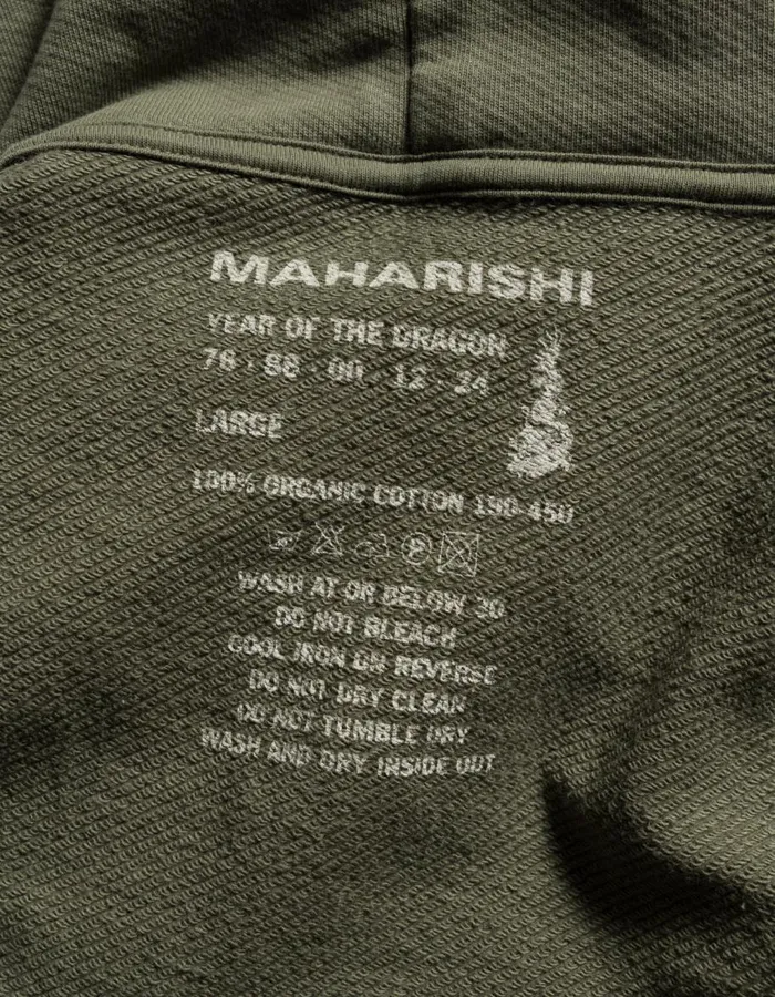Maharishi Hooded Sweats 5312 Panther Chimera Hooded Sweat Olive OG107F 8211 Men