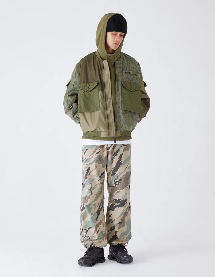 Maharishi Jackets 4274 Upcycled WEP MA1 Flight Jacket Olive 8211 Men