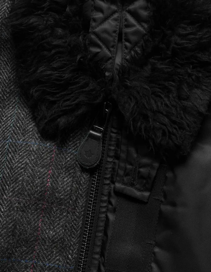Maharishi Jackets 5332 B15 Wool Flight Jacket Black 8211 Men