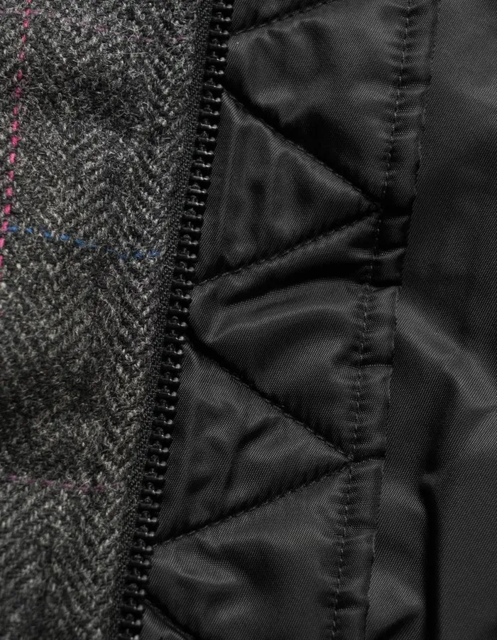 Maharishi Jackets 5332 B15 Wool Flight Jacket Black 8211 Men