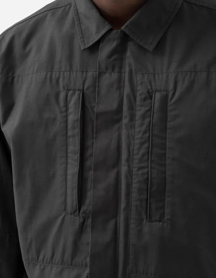 Maharishi Long Sleeve Shirts 5219 Maha Trek Shirt Black 8211 Men