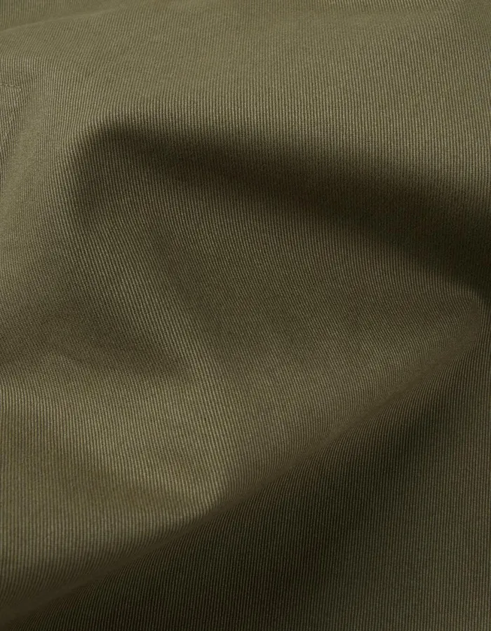 Maharishi Long Sleeve Shirts 7028 MILTYPE Organic Custom Shirt Olive OG107F 8211 Men