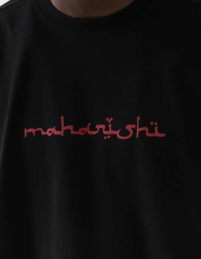 Maharishi Long Sleeve TShirts 1352 Thar Maharishi LS TShirt Black 8211 Men