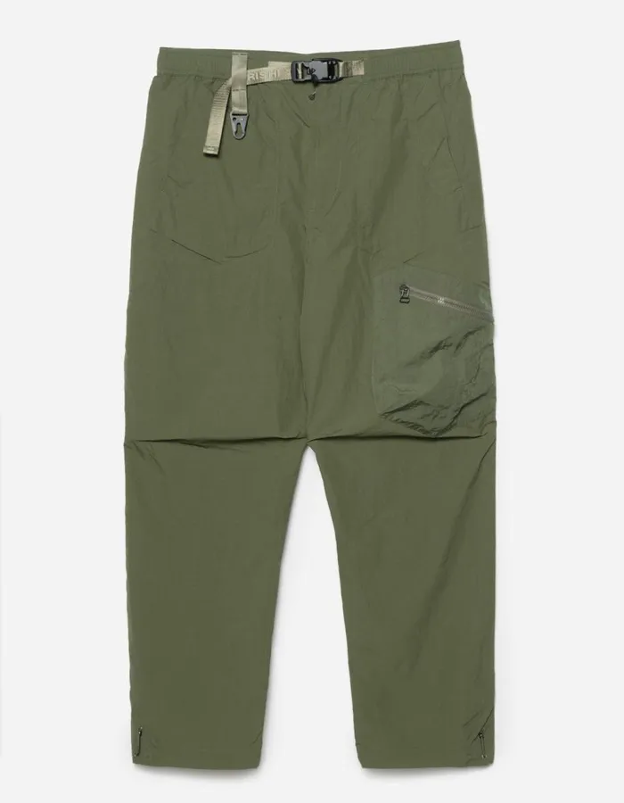 Maharishi Track Pants 5282 Veg Dyed Asym Cargo Track Pants Olive 8211 Men