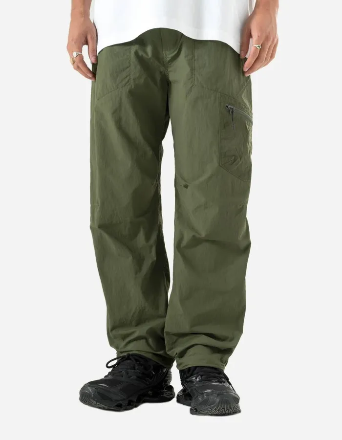 Maharishi Track Pants 5282 Veg Dyed Asym Cargo Track Pants Olive 8211 Men