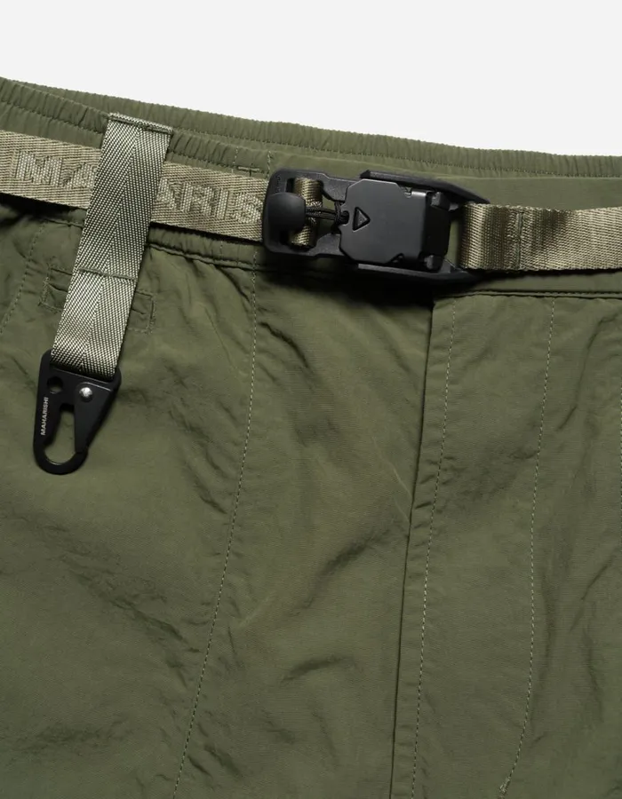 Maharishi Track Pants 5282 Veg Dyed Asym Cargo Track Pants Olive 8211 Men