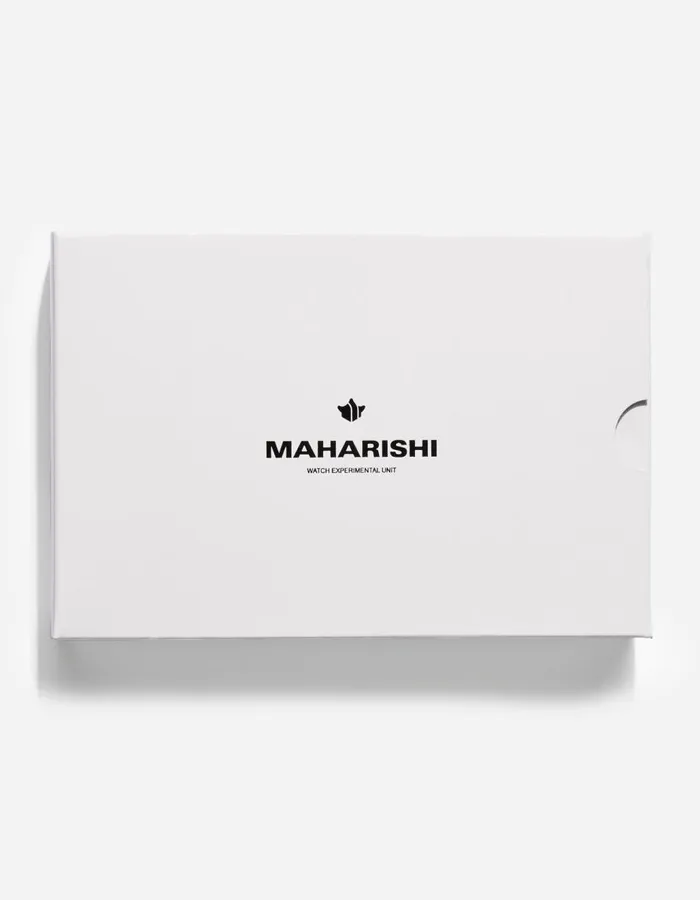Maharishi Watches and Jewellery 1119 Stealth Marine Watch Black 8211 Men