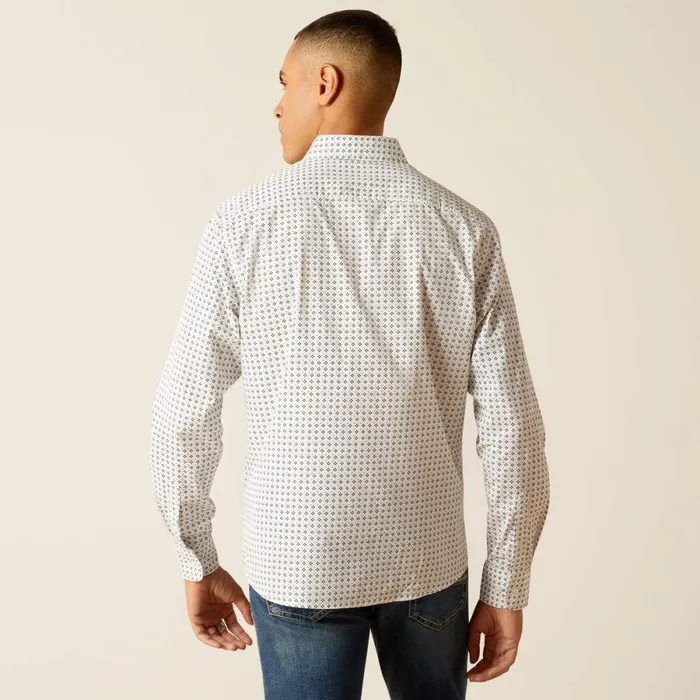 Major Stretch Modern Fit Shirt White Men Ariat Button Down Shirts Major Stretch Modern Fit Shirt White Men Ariat Button Down Shirts