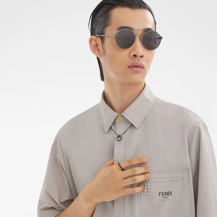 Man Black Sunglasses Black Fendi Sunglasses