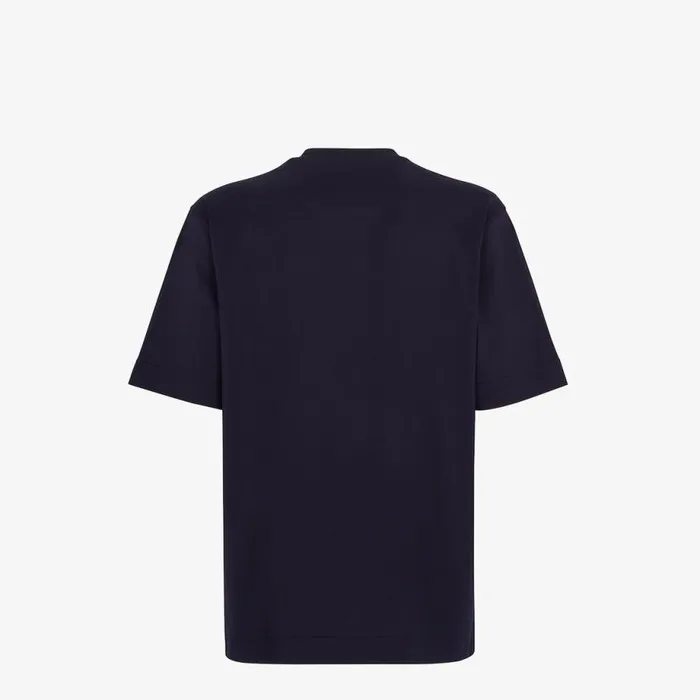 Man Blue Jersey TShirt Blue Fendi Coordinated Sets