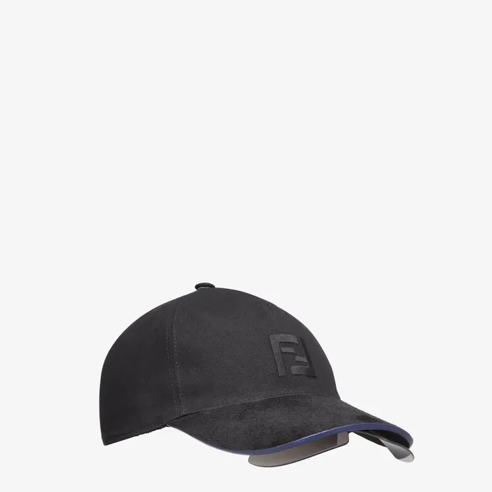 Man Fashion Show Baseball Cap With Sunglasses Black Fendi Sunglasses