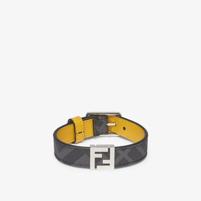 Man Grey Bracelet Grey Fendi Bracelets