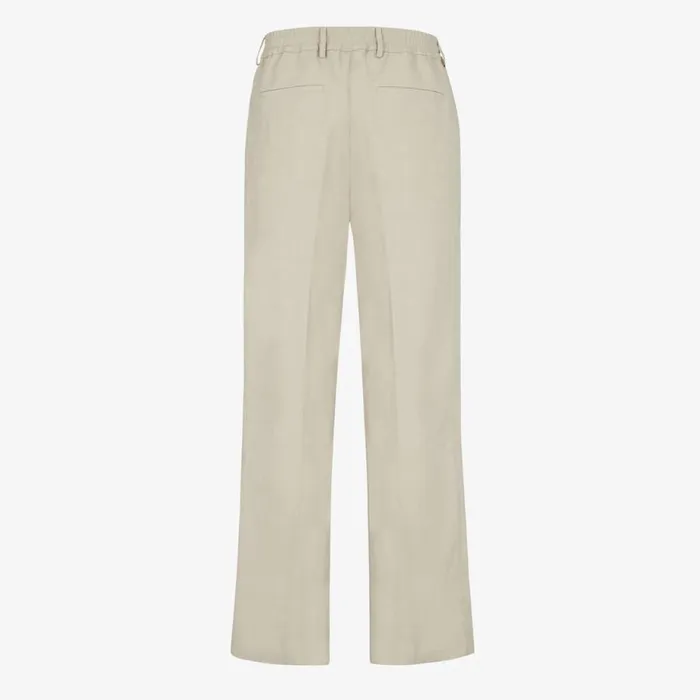 Man Grey Linen Trousers Grey Fendi Jackets and Suits