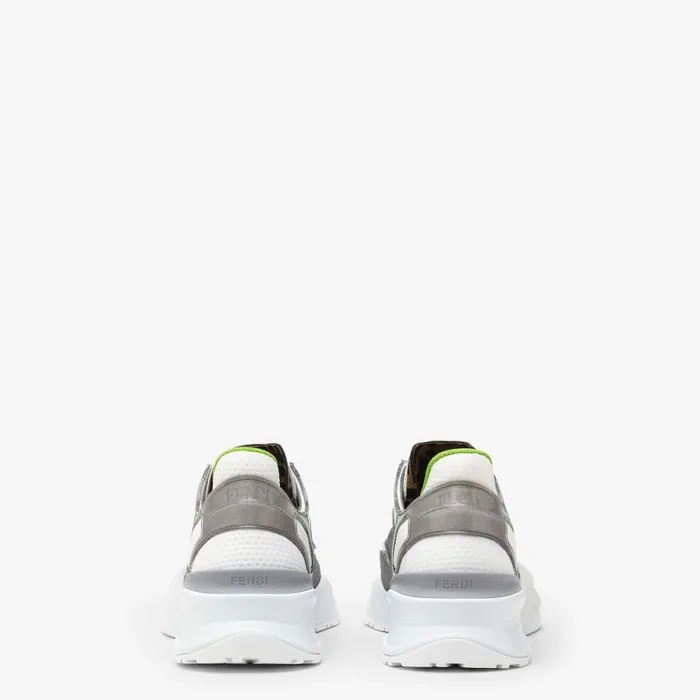 Man Grey Nylon LowTops Grey Fendi Fendi Flow