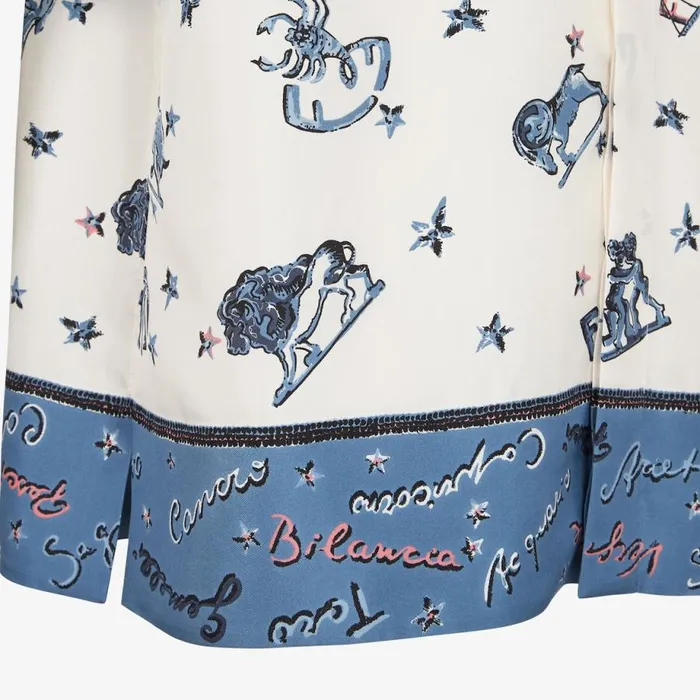 Man Multicolour Silk Shirt Multicolour Fendi Coordinated Sets