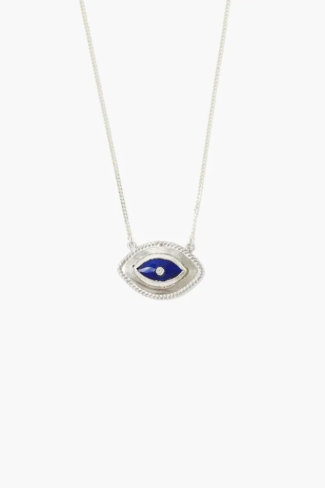 Mariya Evil Eye Necklace Lapis Women Chan Luu Necklaces