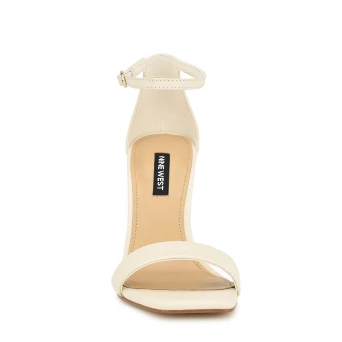 Marrie Ankle Strap Sandals Ivory Lace Women Nine West Dress Marrie Ankle Strap Sandals Ivory Lace Women Nine West Dress