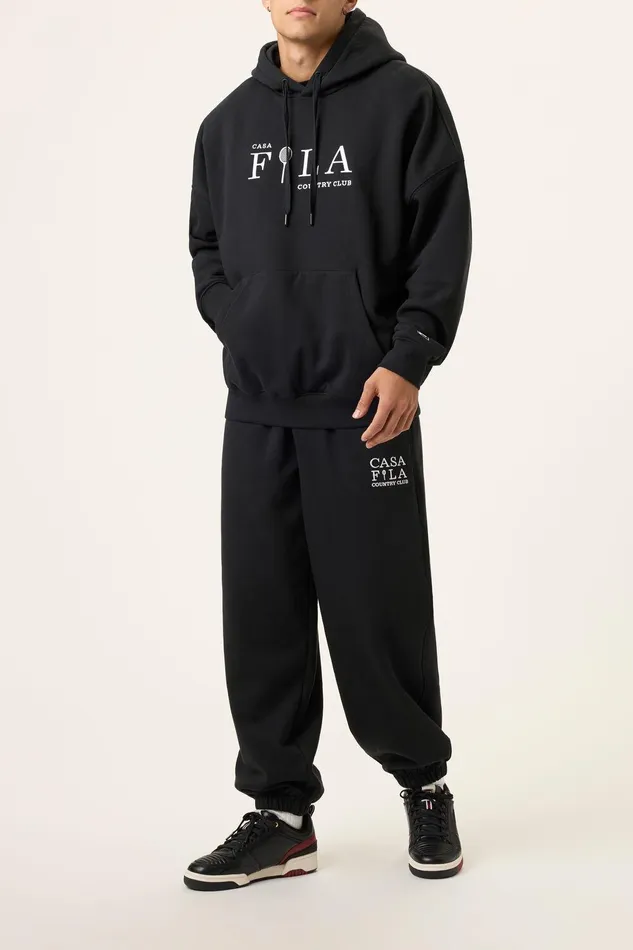 Matching Sets Men Fila CASA FILA Country Club Jogger 001 Black Matching Sets Men Fila CASA FILA Country Club Jogger 001 Black