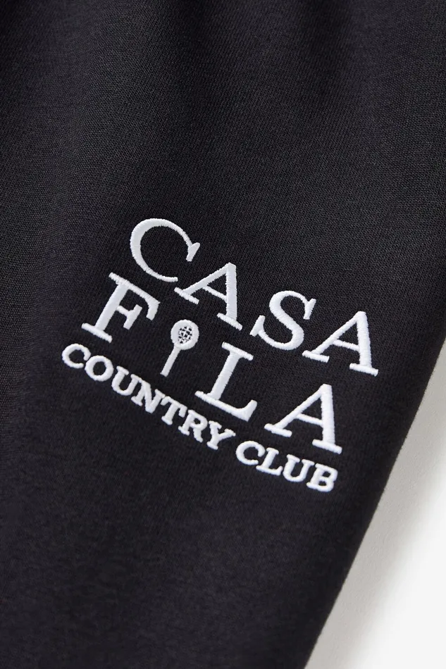 Matching Sets Men Fila CASA FILA Country Club Jogger 001 Black Matching Sets Men Fila CASA FILA Country Club Jogger 001 Black