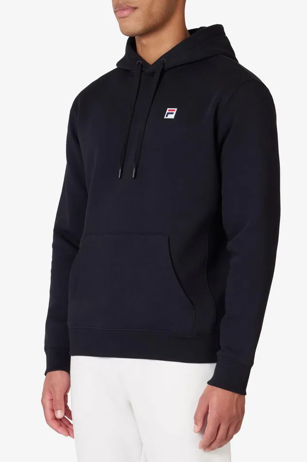 Matching Sets Men Fila Classic Pullover Hoodie 001 Black