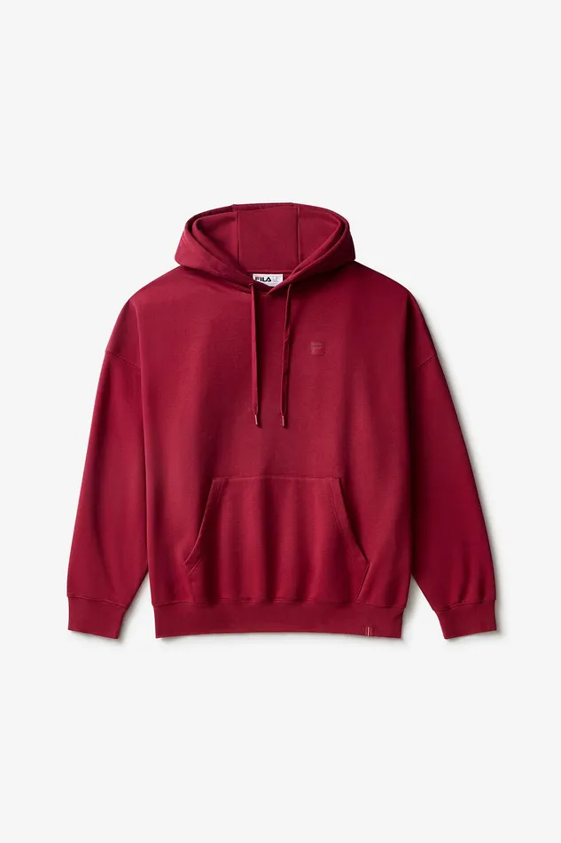 Matching Sets Women Fila Apex Oversized Hoodie 600 Tibetan Red
