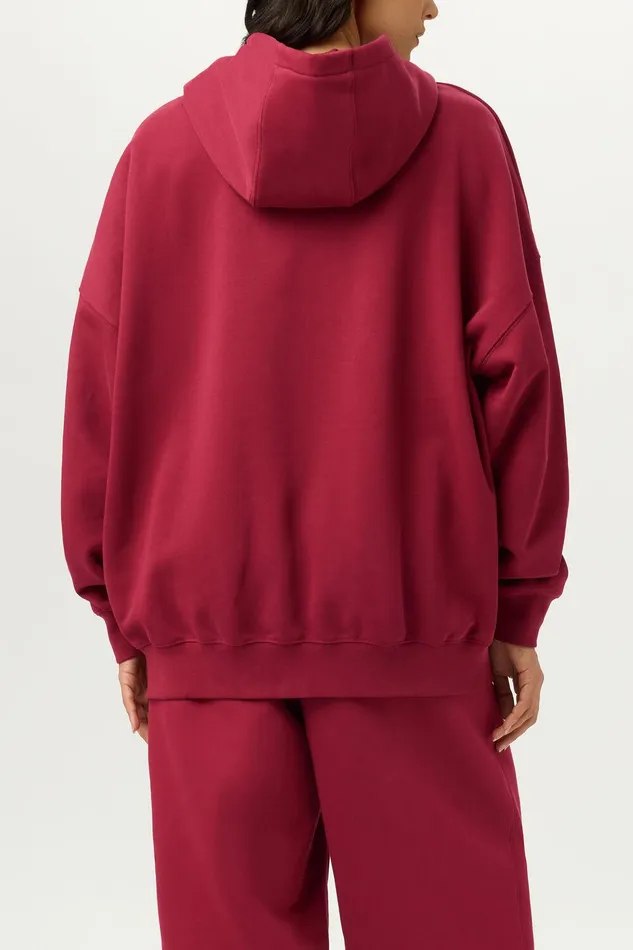 Matching Sets Women Fila Apex Oversized Hoodie 600 Tibetan Red Matching Sets Women Fila Apex Oversized Hoodie 600 Tibetan Red