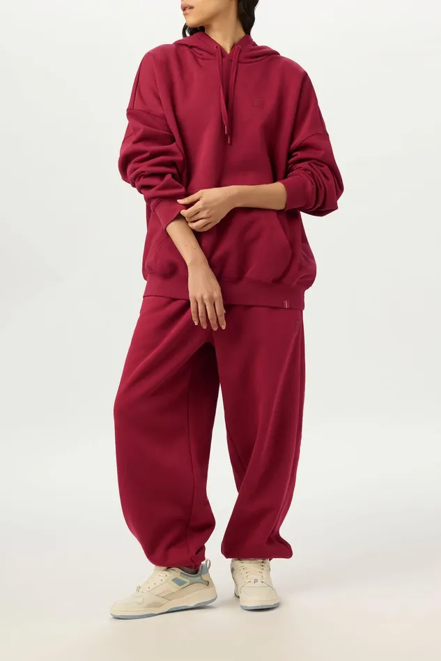 Matching Sets Women Fila Apex Oversized Hoodie 600 Tibetan Red Matching Sets Women Fila Apex Oversized Hoodie 600 Tibetan Red