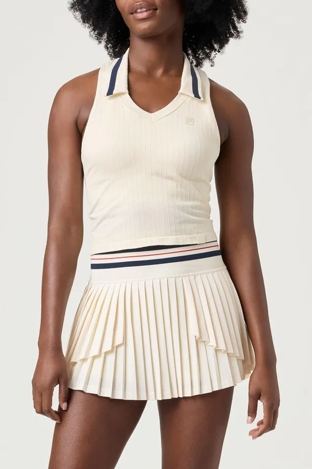 Matching Sets Women Fila Challenger Seamless Polo Tank 922 Gardeniafilanavy Matching Sets Women Fila Challenger Seamless Polo Tank 922 Gardeniafilanavy