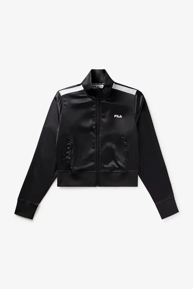 Matching Sets Women Fila Satin Track Jacket