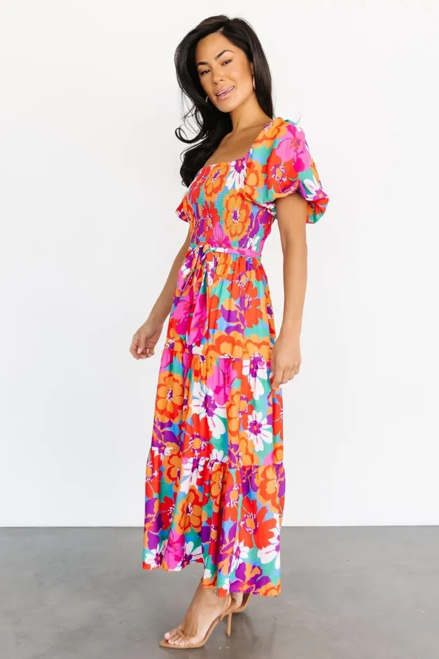 Mazatlan Maxi Dress Multi Floral Women Baltic Born Maxi Dresses Mazatlan Maxi Dress Multi Floral Women Baltic Born Maxi Dresses