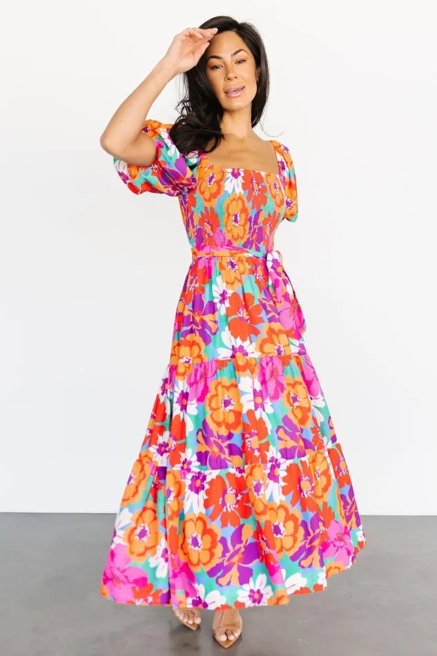 Mazatlan Maxi Dress Multi Floral Women Baltic Born Maxi Dresses Mazatlan Maxi Dress Multi Floral Women Baltic Born Maxi Dresses
