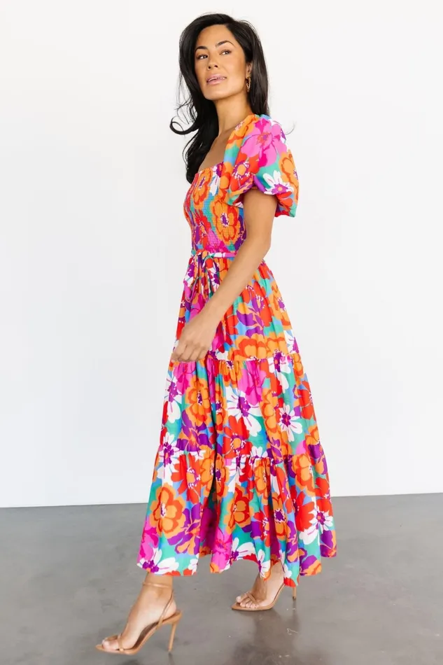 Mazatlan Maxi Dress Multi Floral Women Baltic Born Maxi Dresses Mazatlan Maxi Dress Multi Floral Women Baltic Born Maxi Dresses