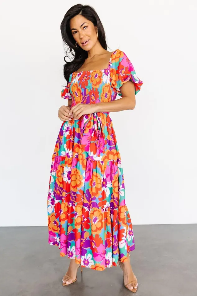Mazatlan Maxi Dress Multi Floral Women Baltic Born Maxi Dresses Mazatlan Maxi Dress Multi Floral Women Baltic Born Maxi Dresses
