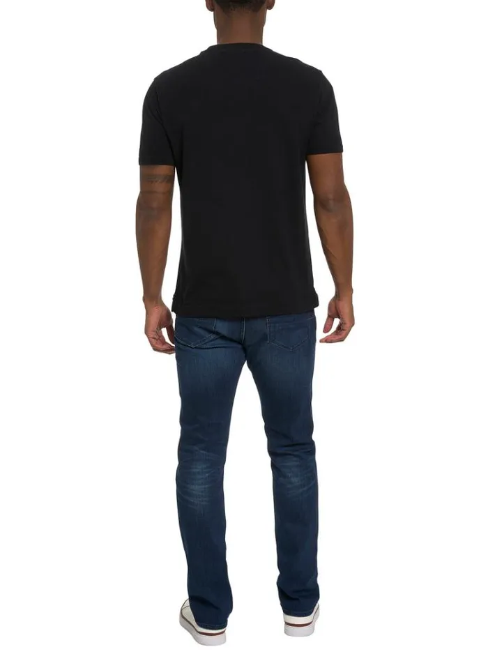 Men 24K SKULL TSHIRT Black Robert Graham Polos and TShirts