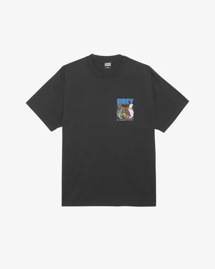 Men AN ABUNDANCE OF LIFE HEAVYWEIGHT TSHIRT Adventure Green OBEY Clothing TSHIRTS Men AN ABUNDANCE OF LIFE HEAVYWEIGHT TSHIRT Adventure Green OBEY Clothing TSHIRTS