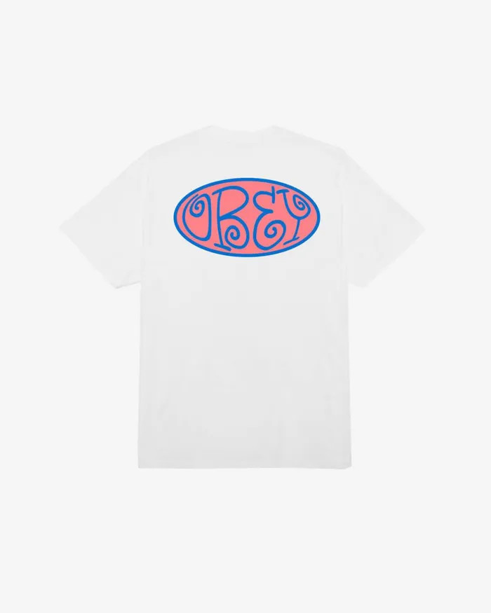 Men BEAN CLASSIC TSHIRT White OBEY Clothing TSHIRTS