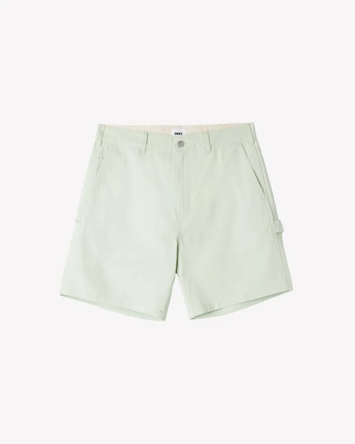 Men BIG TIMER CARPENTER SHORT Black OBEY Clothing BOTTOMS